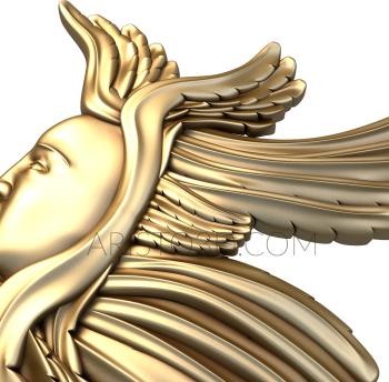 Angels (AN_0037) 3D model for CNC machine